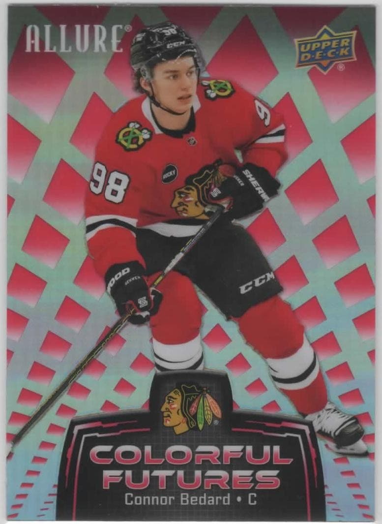 2024-25 Upper Deck Allure #CF-10 Connor Bedard Colorful Futures