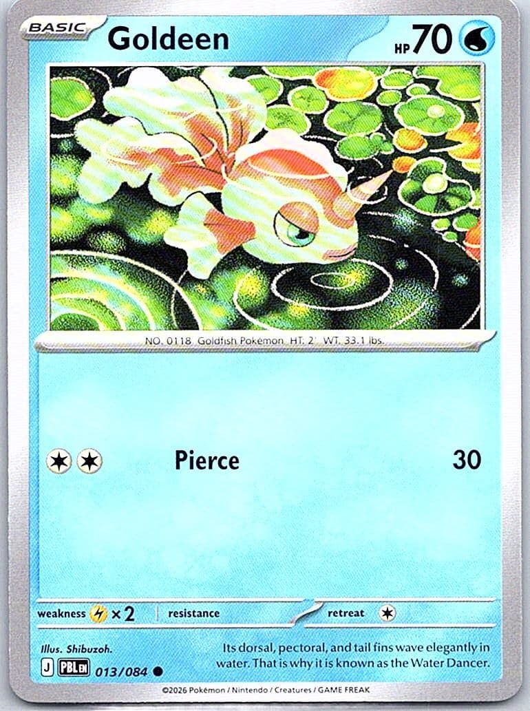 ME05: Pitch Black #013/084 Goldeen