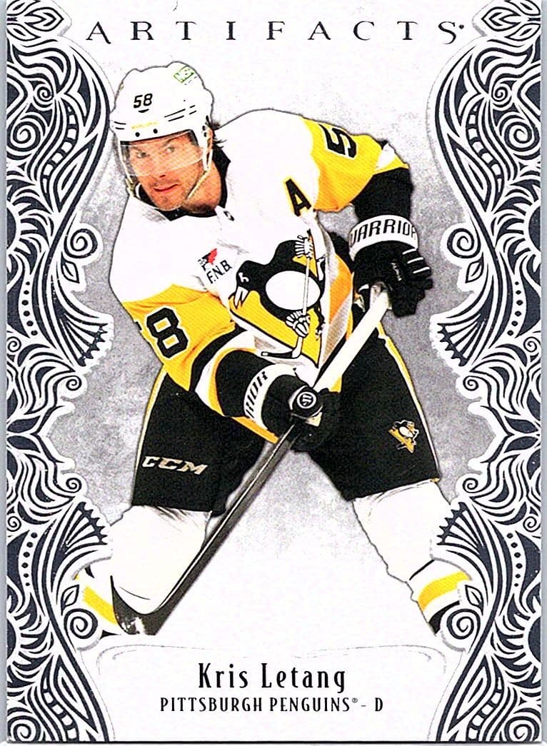 2025-26 Upper Deck Artifacts #107 Kris Letang Lime Green /125 ERROR CARD