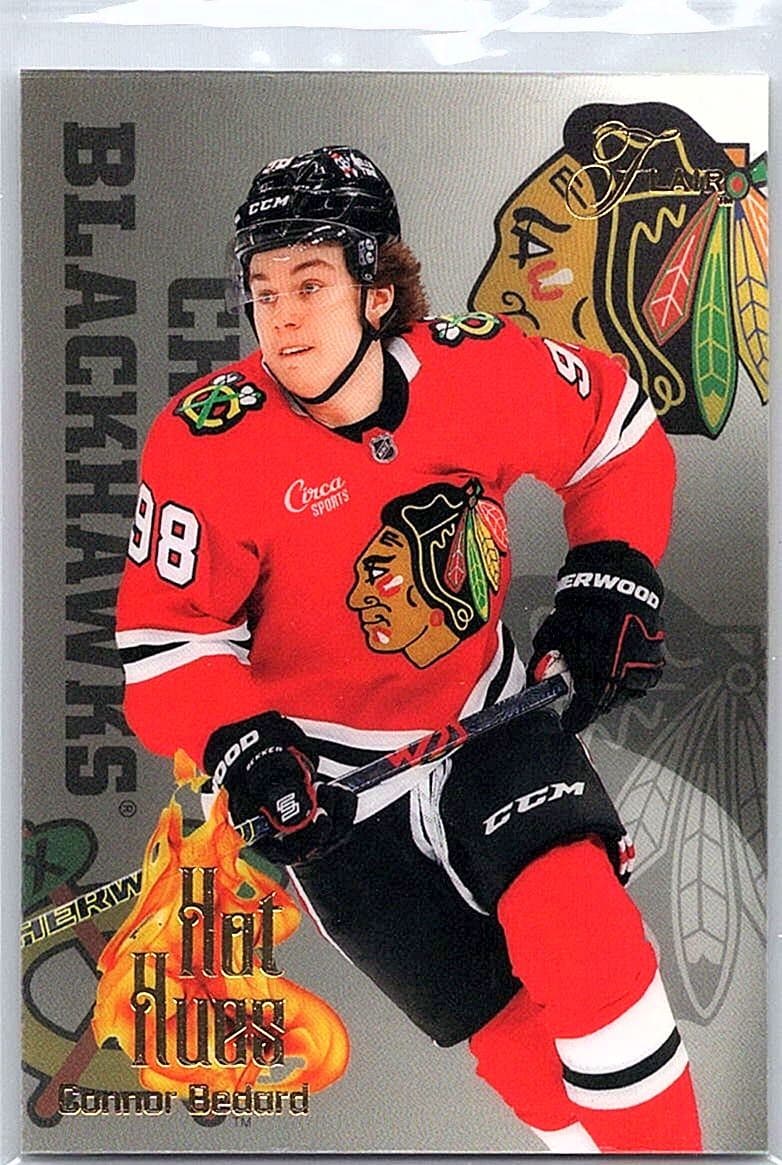 2025-26 Flair #6 Connor Bedard Hot Hues