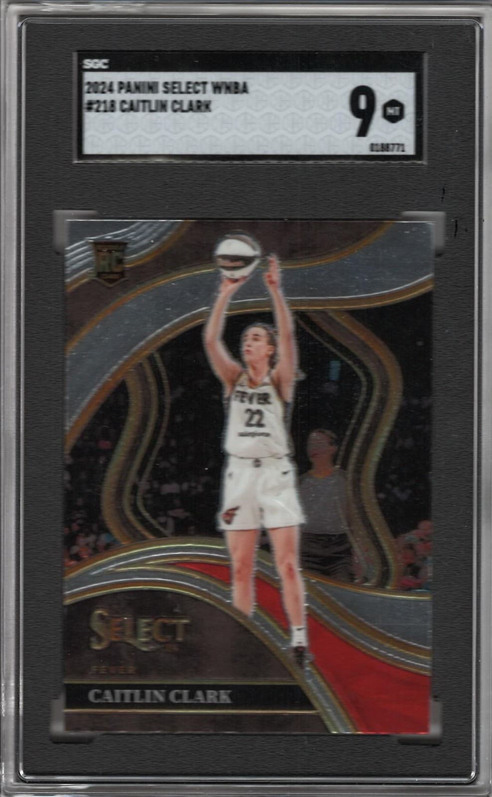 2024 Panini Select WNBA #218 Courtside Caitlin Clark