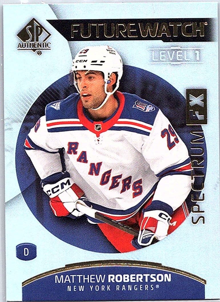 2025-26 SP Authentic #S-50 Matthew Robertson Spectrum FX