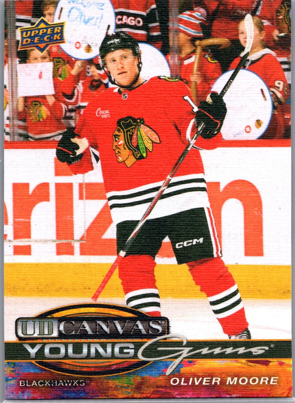 2025-26 Upper Deck #C-119 Oliver Moore UD Canvas