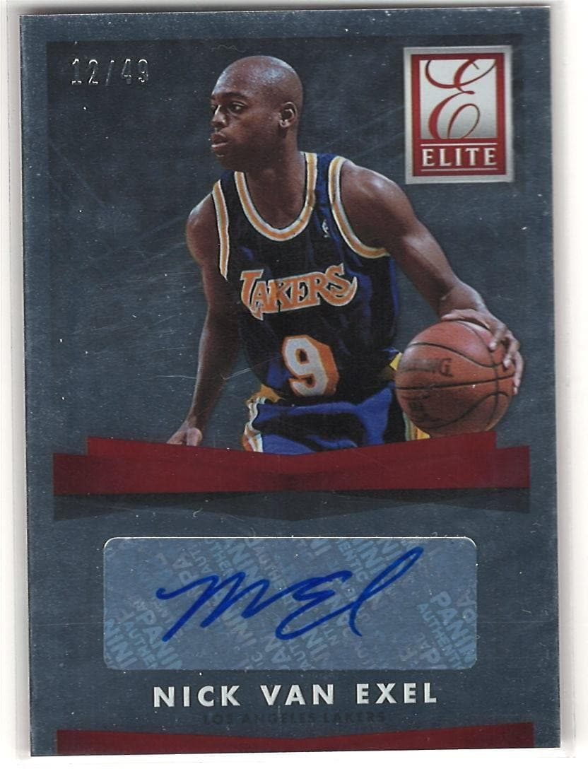 2015-16 Donruss #ES-NVE Nick Van Exel Elite Signatures Auto /49