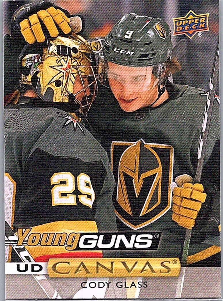2019-20 Upper Deck #C231 Cody Glass UD Canvas Young Guns RC