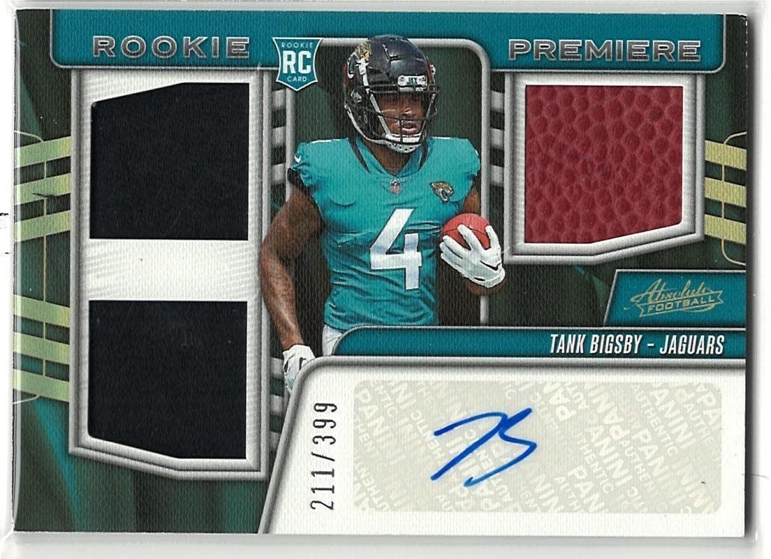 2023 Panini Absolute Tank Bigsby RPA RC Auto /399