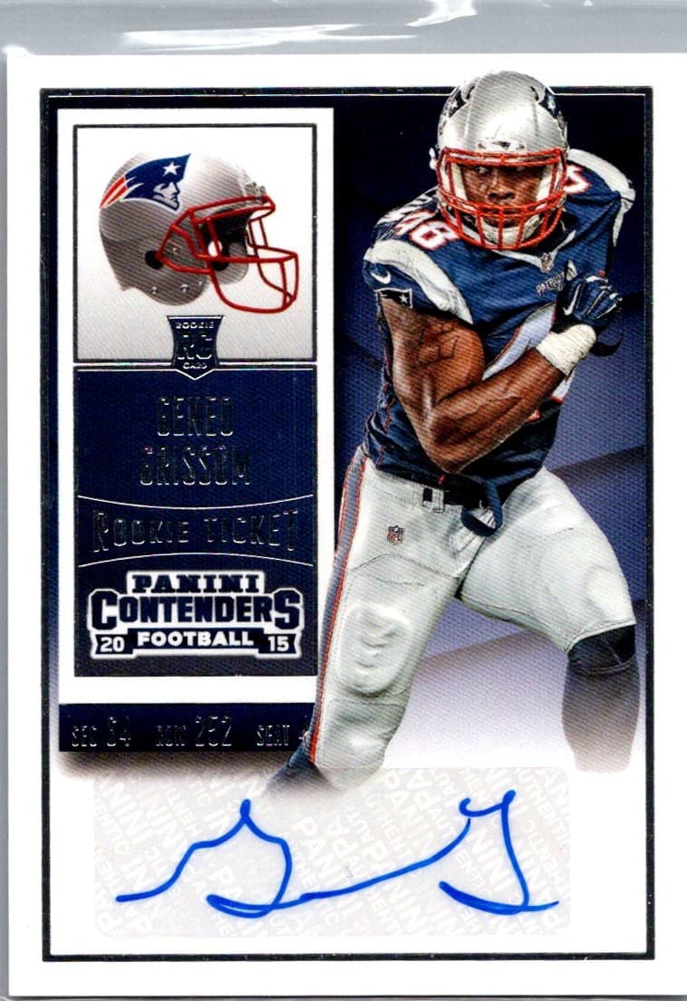 2015 Panini Contenders #190 Geneo Grissom