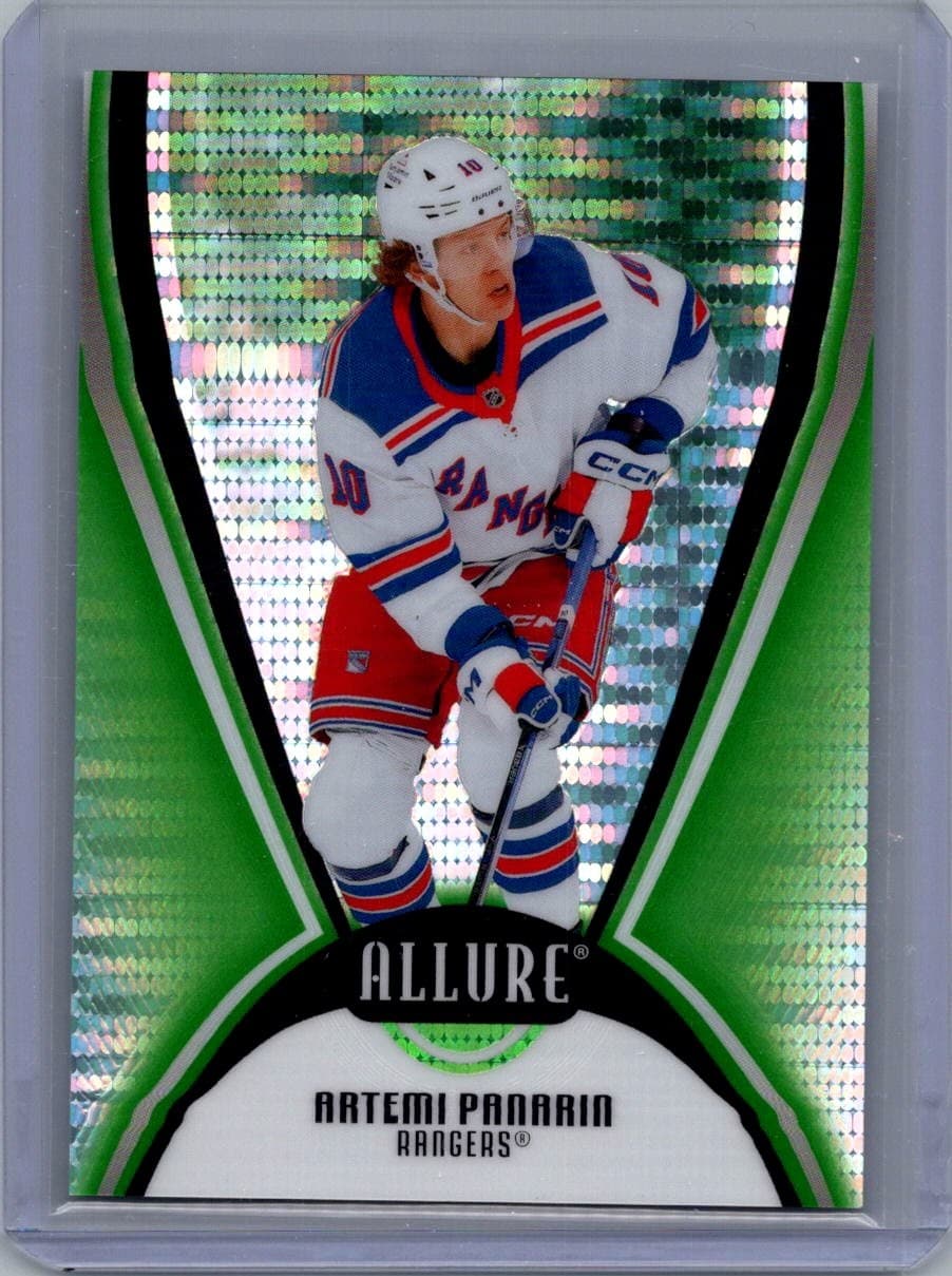 2025-26 Upper Deck Allure #84 Artemi Panarin Green Quartz #/99