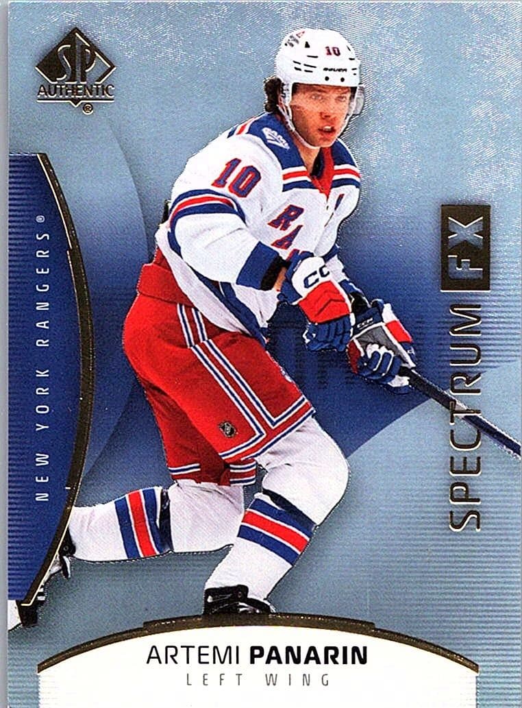 2025-26 SP Authentic #S-13 Artemi Panarin Spectrum FX