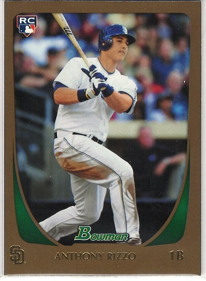 2011 Bowman Draft Picks & Prospects #70 Anthony Rizzo Gold