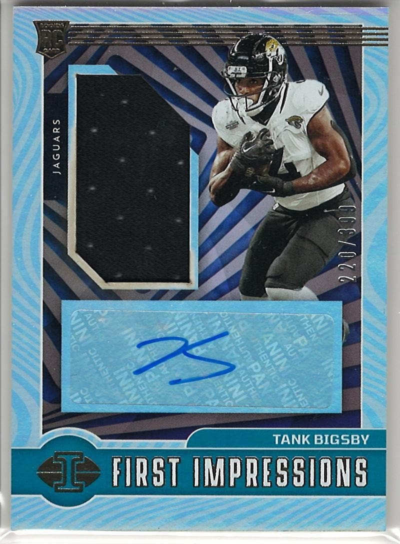2023 Panini Illusions Tank Bigsby First Impressions RPA RC Auto /399
