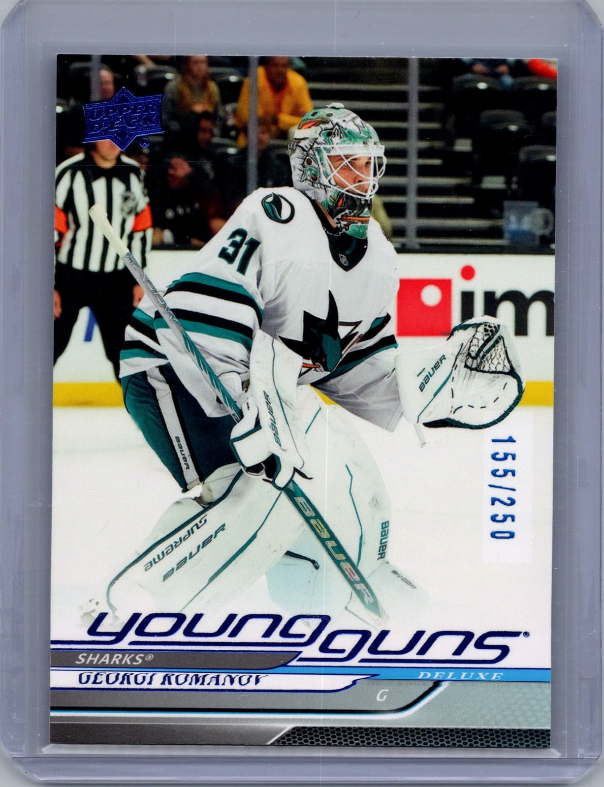 2024-25 Upper Deck #457 Georgi Romanov Deluxe #/250