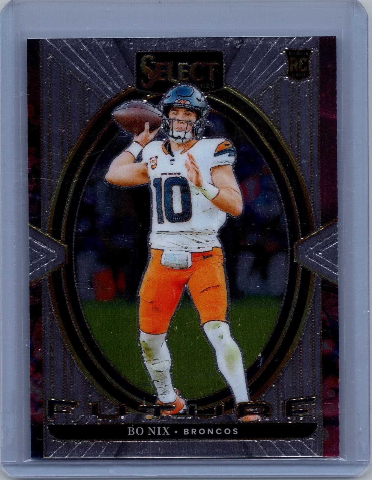 2024 Panini Select #7 Bo Nix Select Future