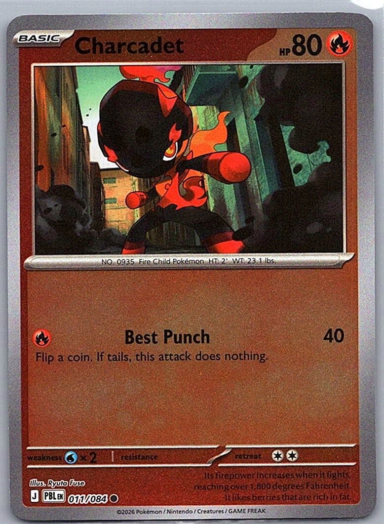 ME05: Pitch Black #011/084 Charcadet