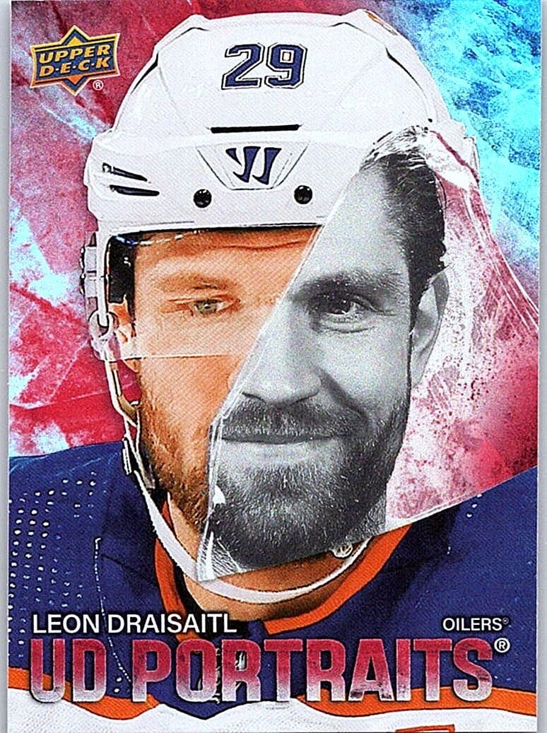 2025-26 Upper Deck #P-30 Leon Draisaitl UD Portraits Red #/199
