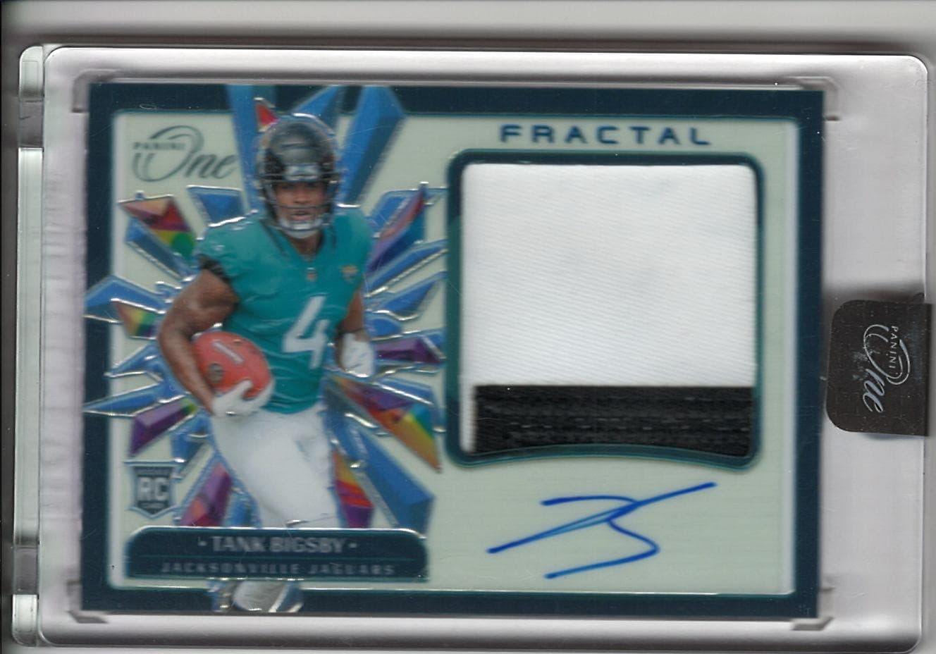 2023 Panini One ENCASED #392 Tank Bigsby RC RPA Auto /60