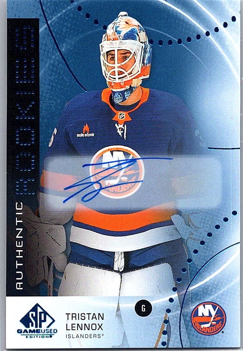 2025-26 SP Game Used #AR-TL Tristan Lennox Blue Auto