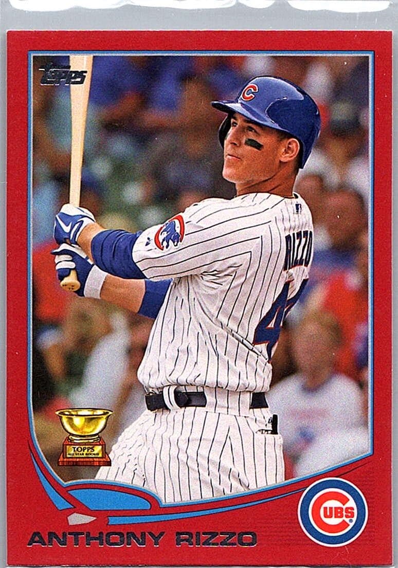 2013 Topps #44 Anthony Rizzo Red