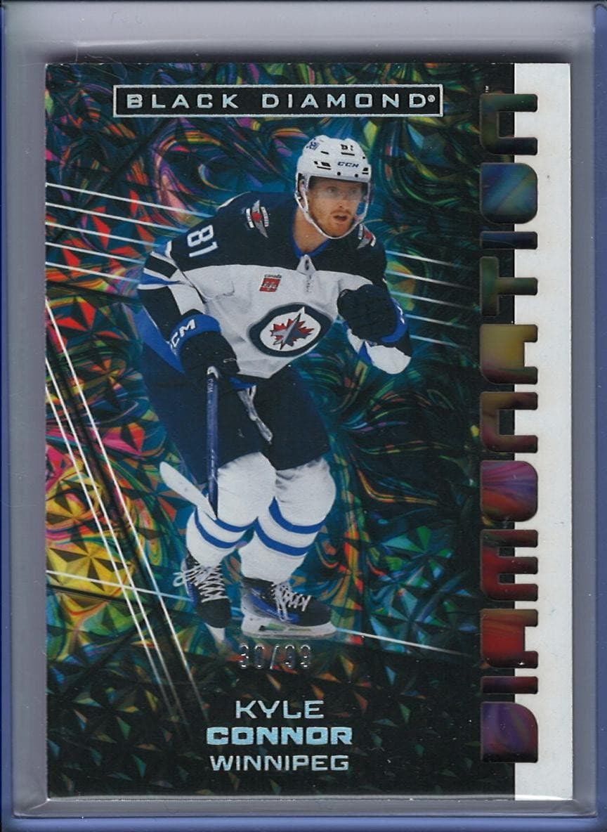 2025-26 Upper Deck Black Diamond #DN-KC Kyle Connor Diamonation #/99