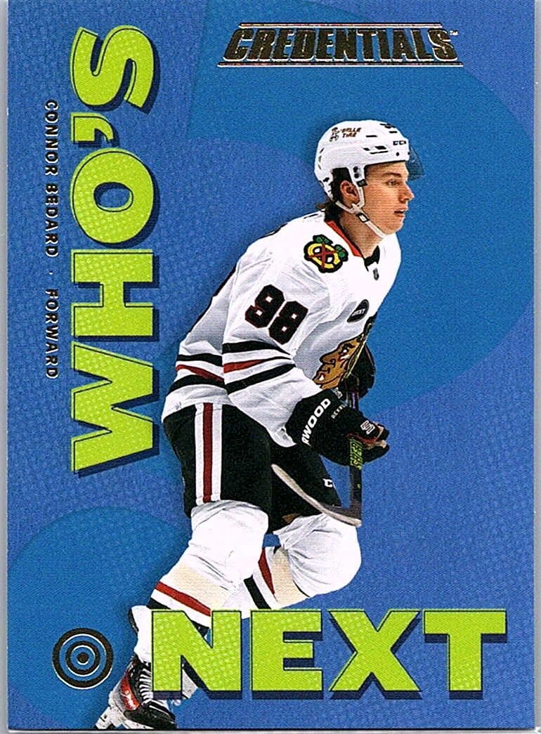 2023-24 Upper Deck Credentials Connor Bedard RC Who's Next?