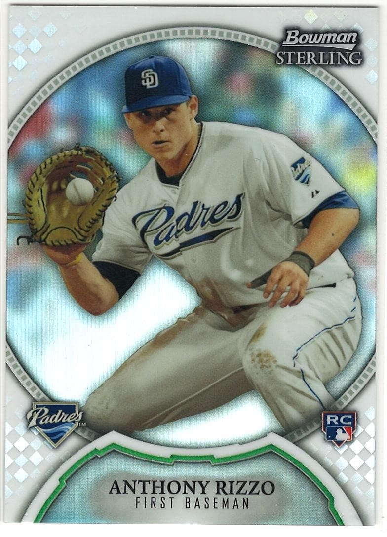 2011 Bowman Sterling #20 Anthony Rizzo RC Refractors /199