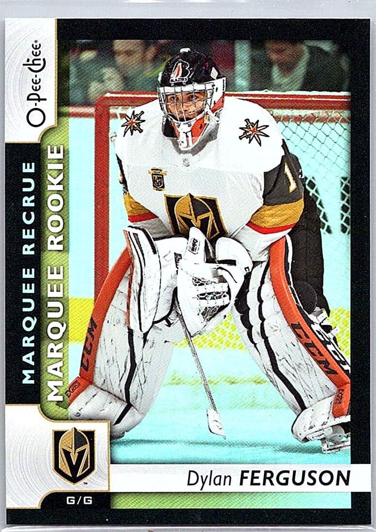 2017-18 O-Pee-Chee Update Dylan Ferguson Black Rainbow Foil /100