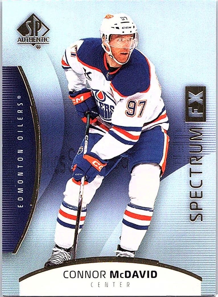 2025-26 SP Authentic #S-26 Connor McDavid Spectrum FX
