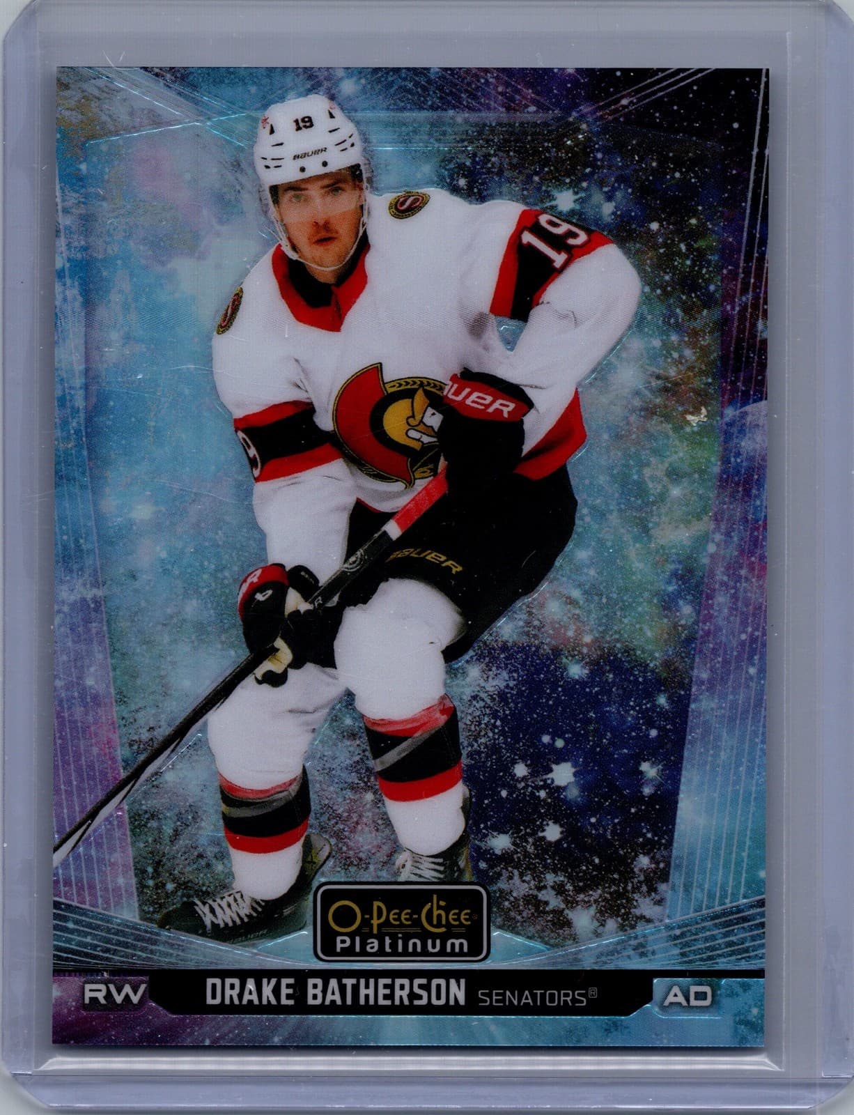 2024-25 O-Pee-Chee Platinum #137 Drake Batherson Cosmic #/65