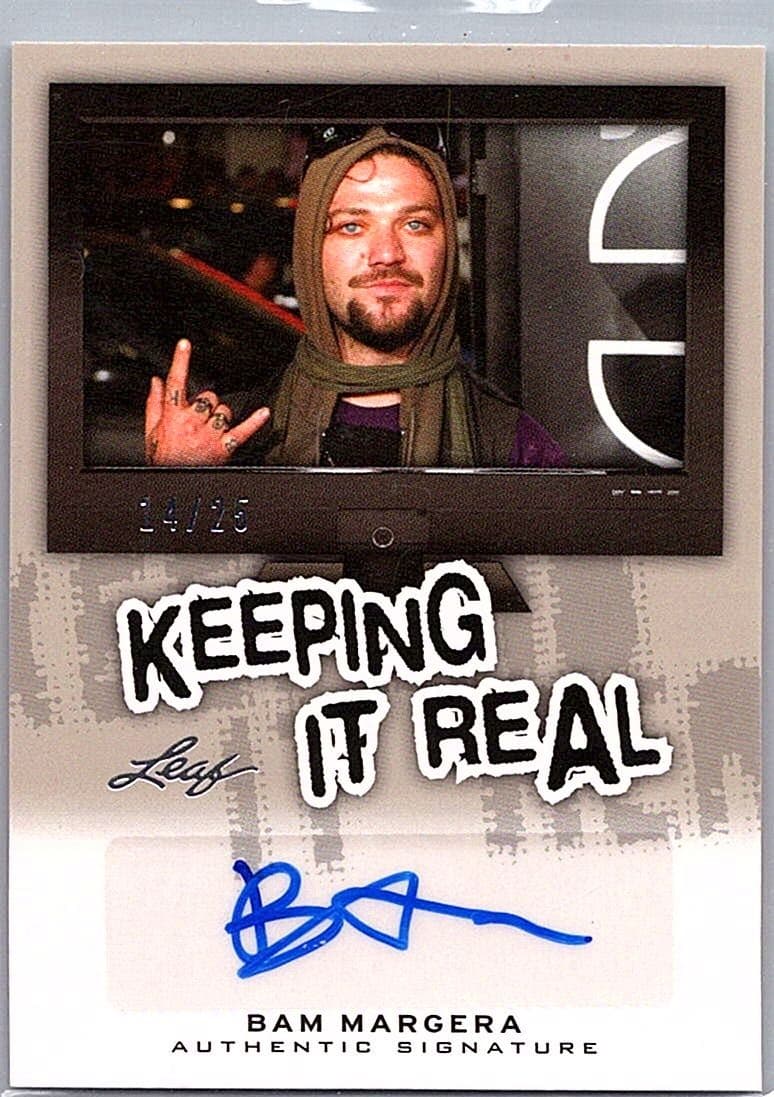 2013 Leaf Keeping It Real Autos Bam Margera RC SP /25