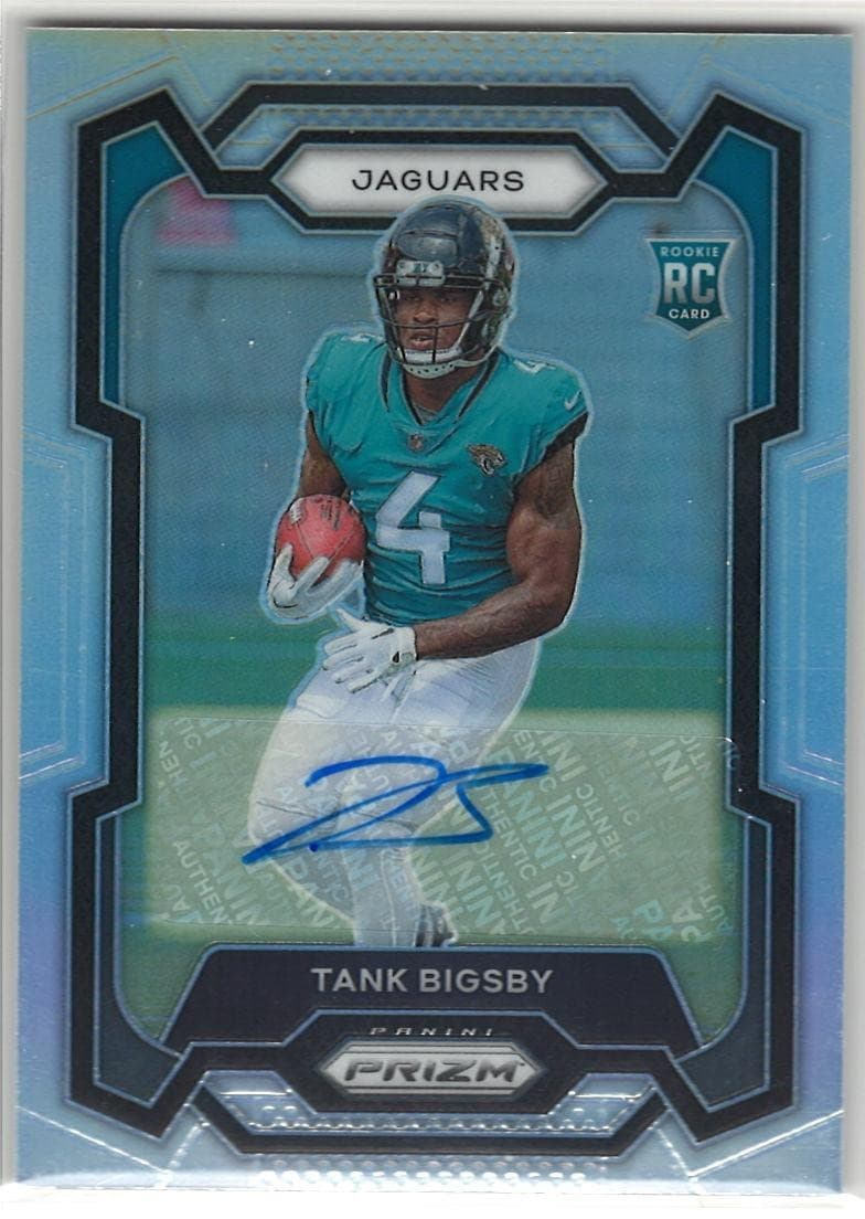 2023 Panini Prizm #348 Tank Bigsby Autographs Prizm Silver