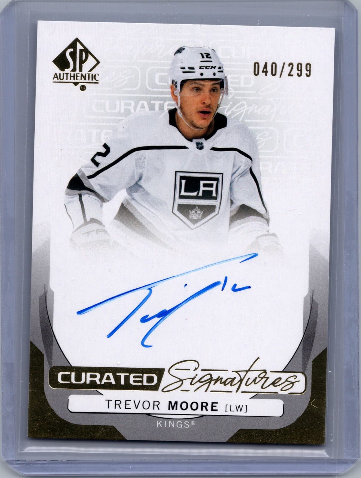 2024-25 SP Authentic #SPC-TM Trevor Moore Curated Signatures #/299