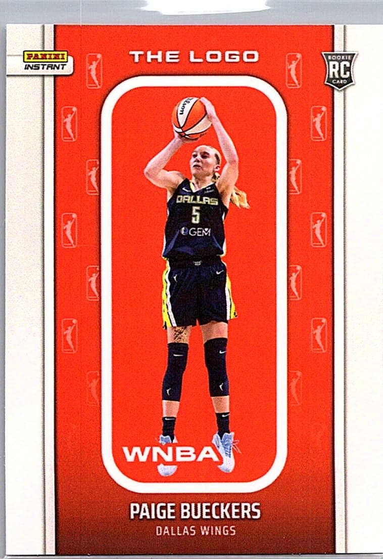 2025 Panini Instant WNBA The Logo #LOGO-7 Paige Bueckers RC