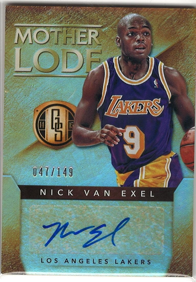 2014-15 Panini Gold Standard #27 Nick Van Exel Mother Lode Auto /149