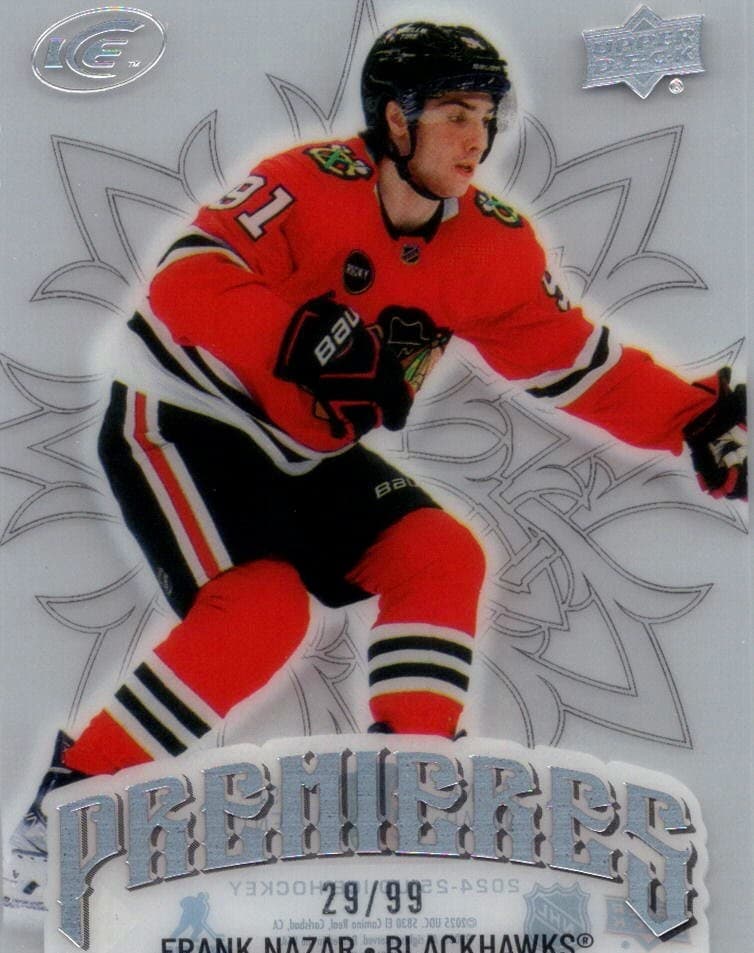 2024-25 Upper Deck Ice #243 Frank Nazar /99 RC