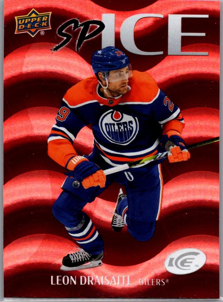 2024-25 Upper Deck Ice #SP-18 Leon Draisaitl SP Ice Level 4