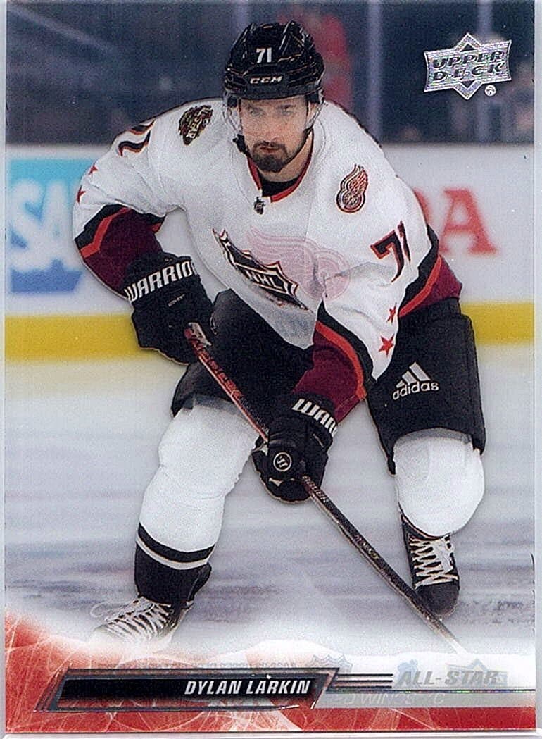 2022-23 Upper Deck #656 Dylan Larkin Clear Cut