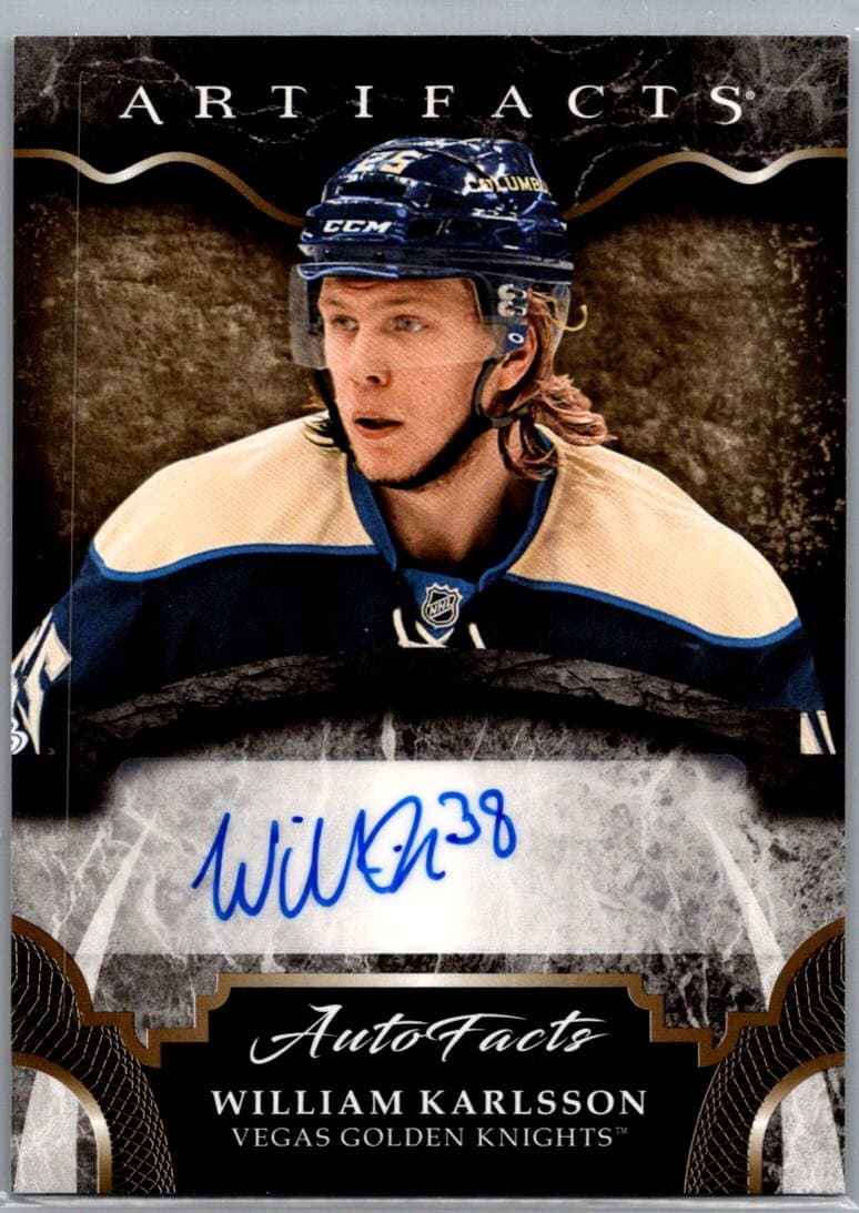 2017-18 Upper Deck Artifacts #A-WK William Karlsson AutoFacts