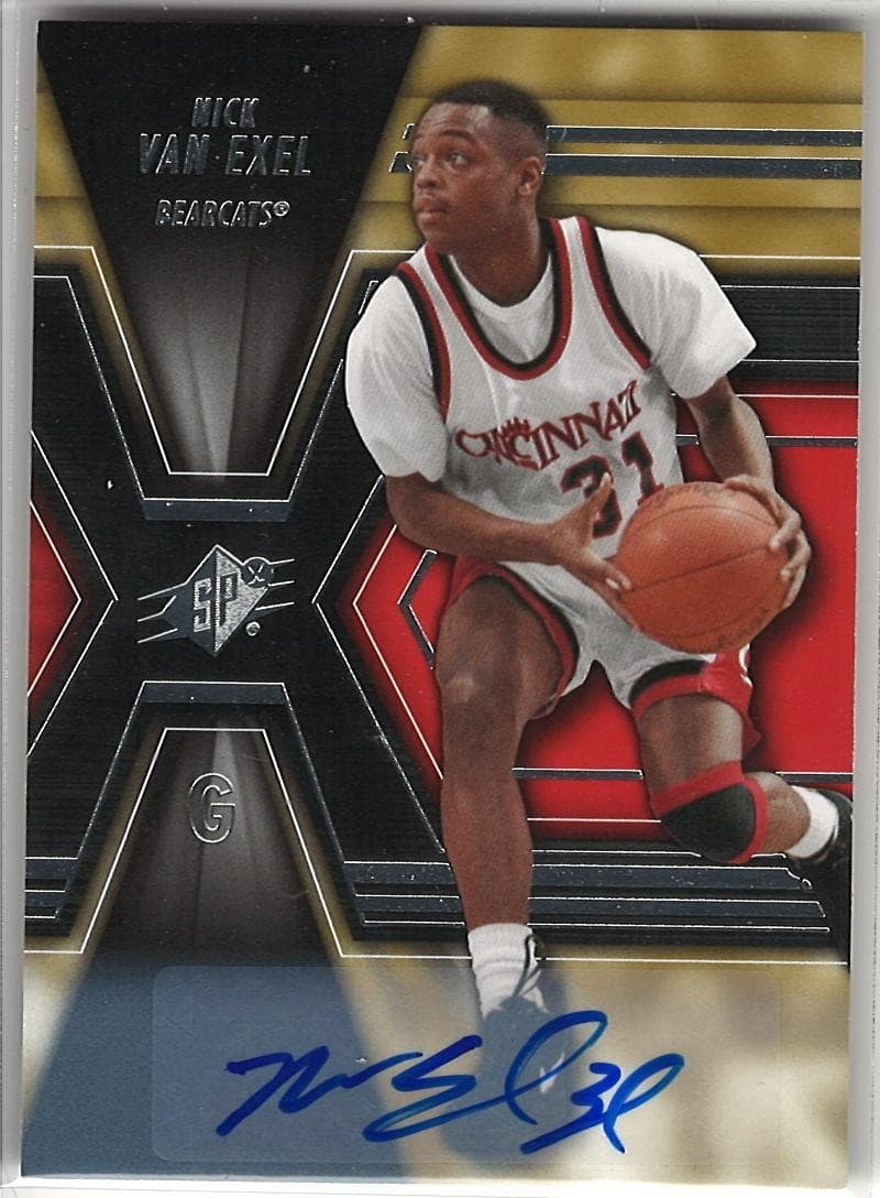 2014-15 SPx #44 Nick Van Exel Autographs Auto Bear Cats