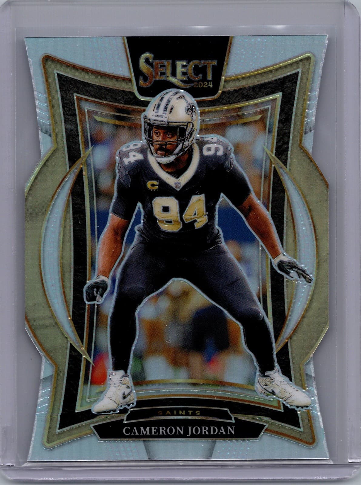 2024 Panini Select #16 Cameron Jordan Silver Prizm Die Cut