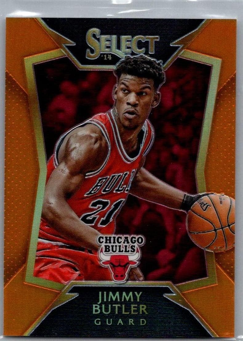2014-15 Panini Select #49 Jimmy Butler Prizms Orange /60