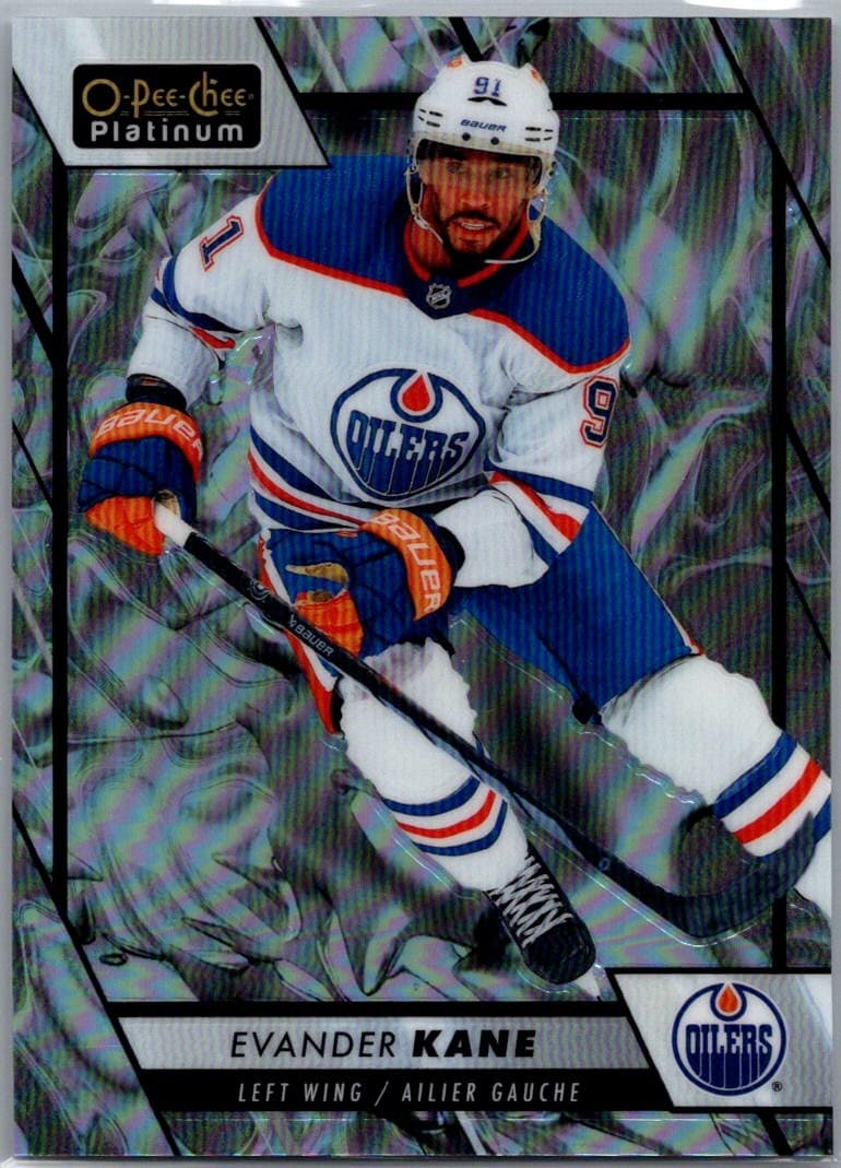 2023-24 O-Pee-Chee Platinum #62 Evander Kane Liquid Metal #/399