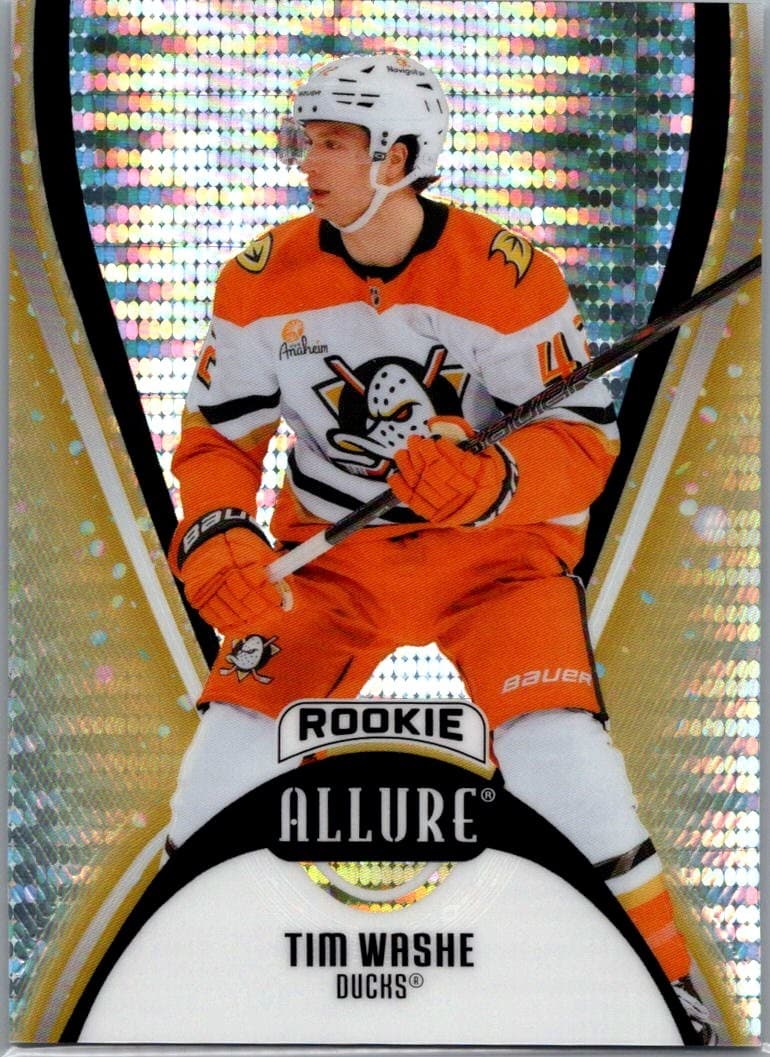 2025-26 Upper Deck Allure #109 Tim Washe Gold Glitter Bomb #/199